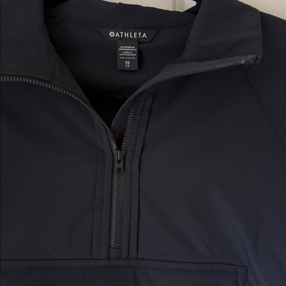 ATHLETA BLACK SOJOURN WINDBREAKER - Picture 12 of 12